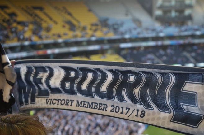 Melbourne Victory Football fans